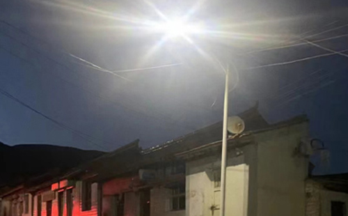 农村院子里最适合的会宁太阳能路灯亮度与安装要点